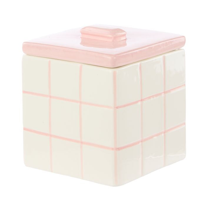 Lulu Collection Ceramic Box - Pink | Emporium