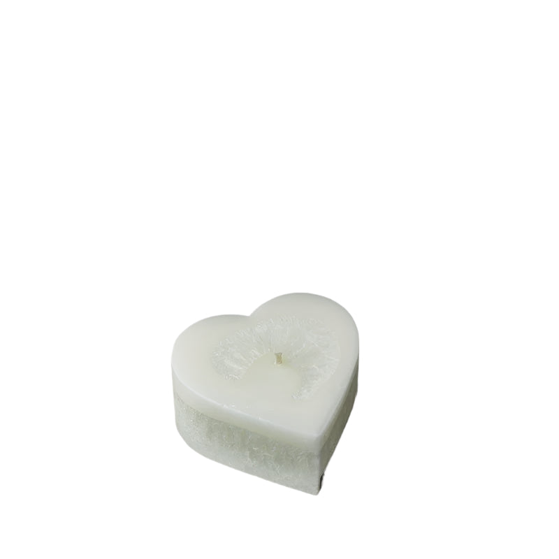 Pinot Blanc Heart (White) Candle | Living Light