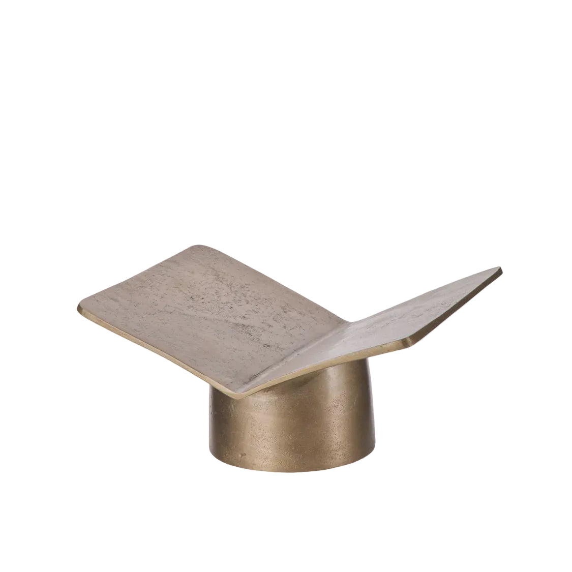 Atlas Statement Bookstand Gold | Grand Designs