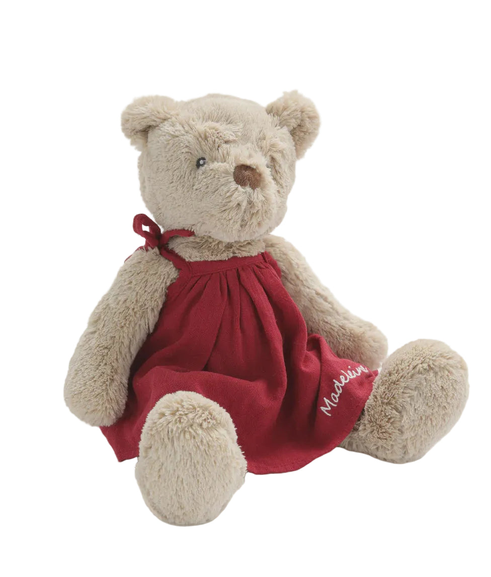 Honey Bear Dress - Red | Nana Huchy
