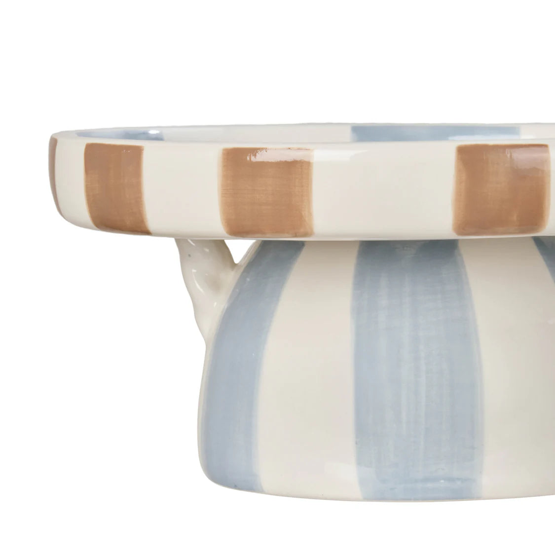 Coco Stripe Dish Multi Coloured | Emporium