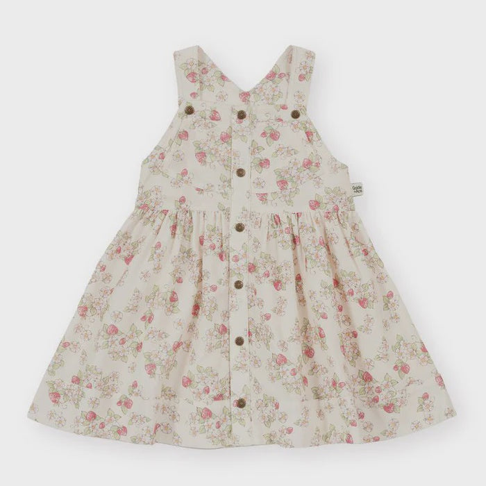 STRAWBERRY FIELDS PINAFORE DRESS | Goldie + Ace