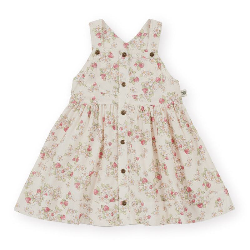 STRAWBERRY FIELDS PINAFORE DRESS | Goldie + Ace