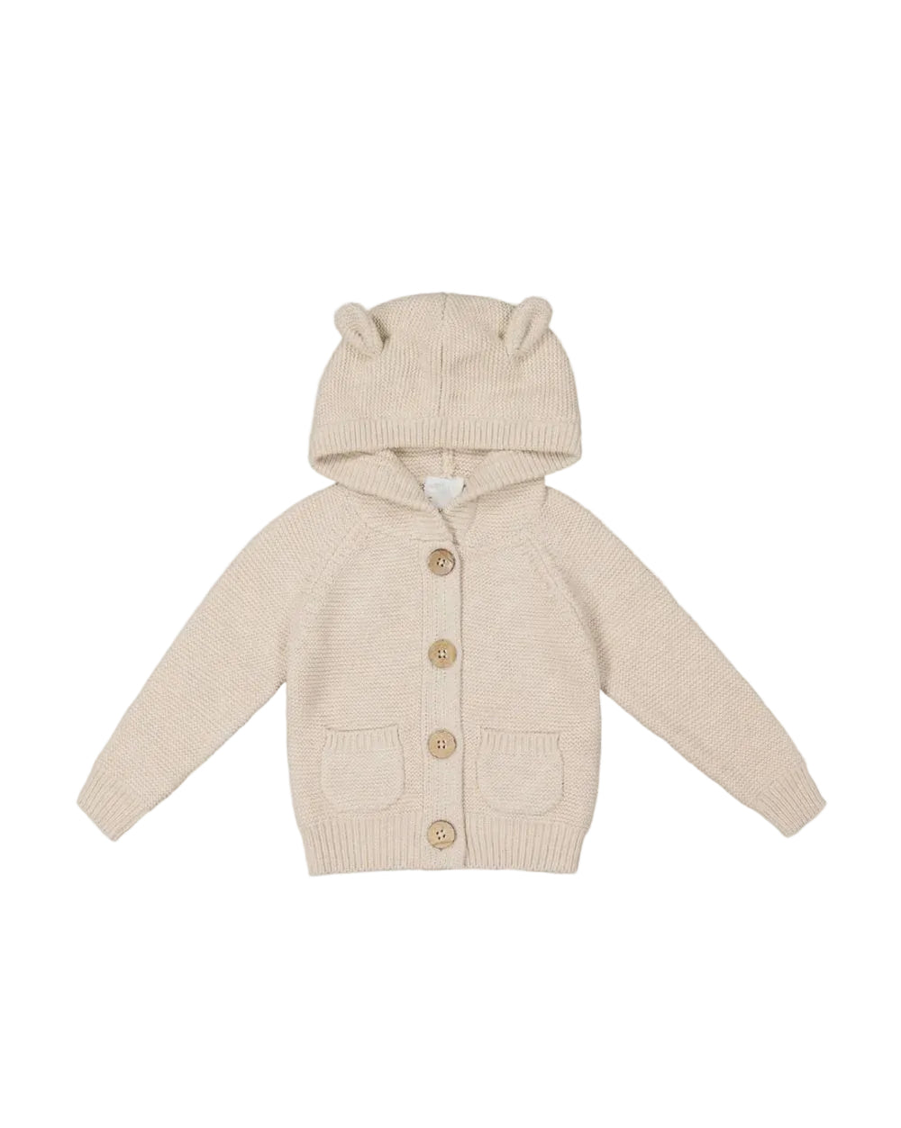 Sebastian Knitted Cardigan | Oatmeal Marle | Jamie Kay