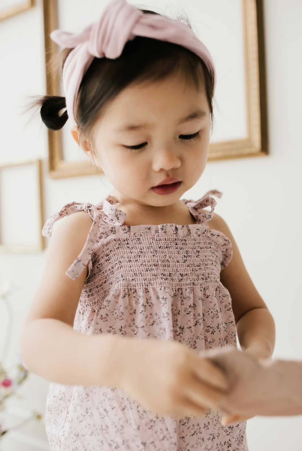 Organic Cotton Allegra Onepiece - Madeline Lane Floral | Jamie Kay