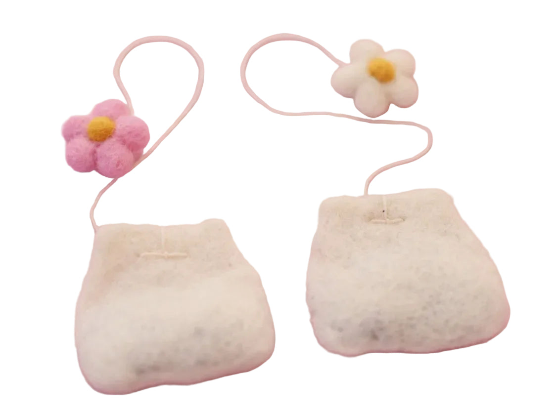 Flower Power Tea Bag Set - 2 pc | Juni Moon