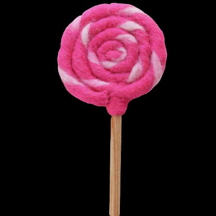 Hot Pink / White Lollipop | Juni Moon