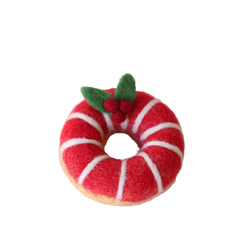 Candy Cane Donut | Juni Moon