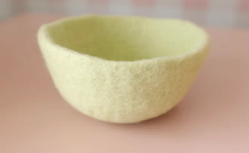 Pastel felt bowls | Juni Moon