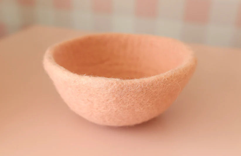 Pastel felt bowls | Juni Moon