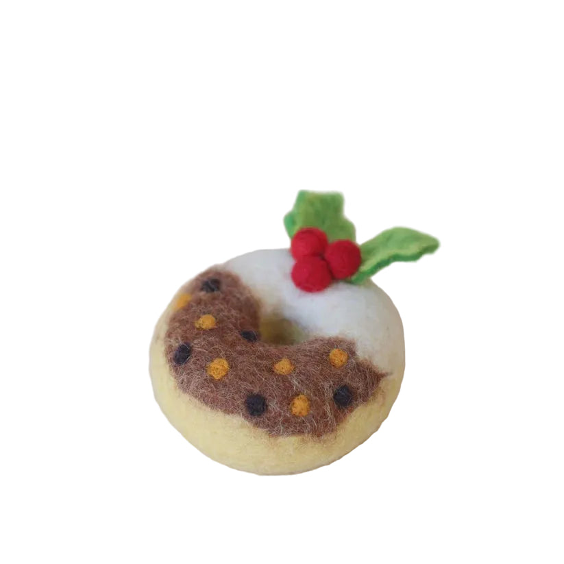 Christmas Pudding Donut | Juni Moon