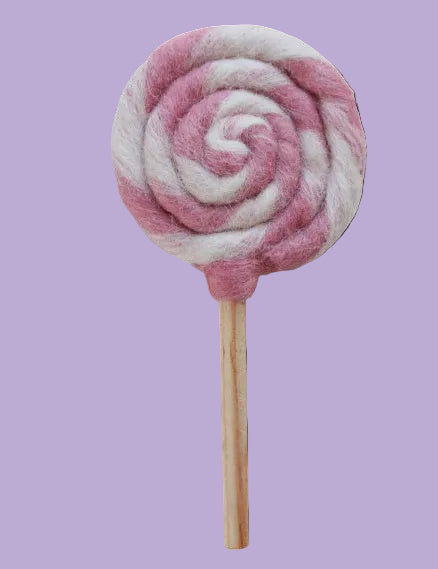 Dusty Pink / White Lollipop | Juni Moon