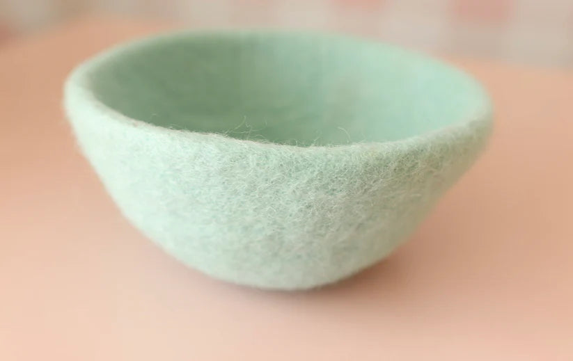 Pastel felt bowls | Juni Moon