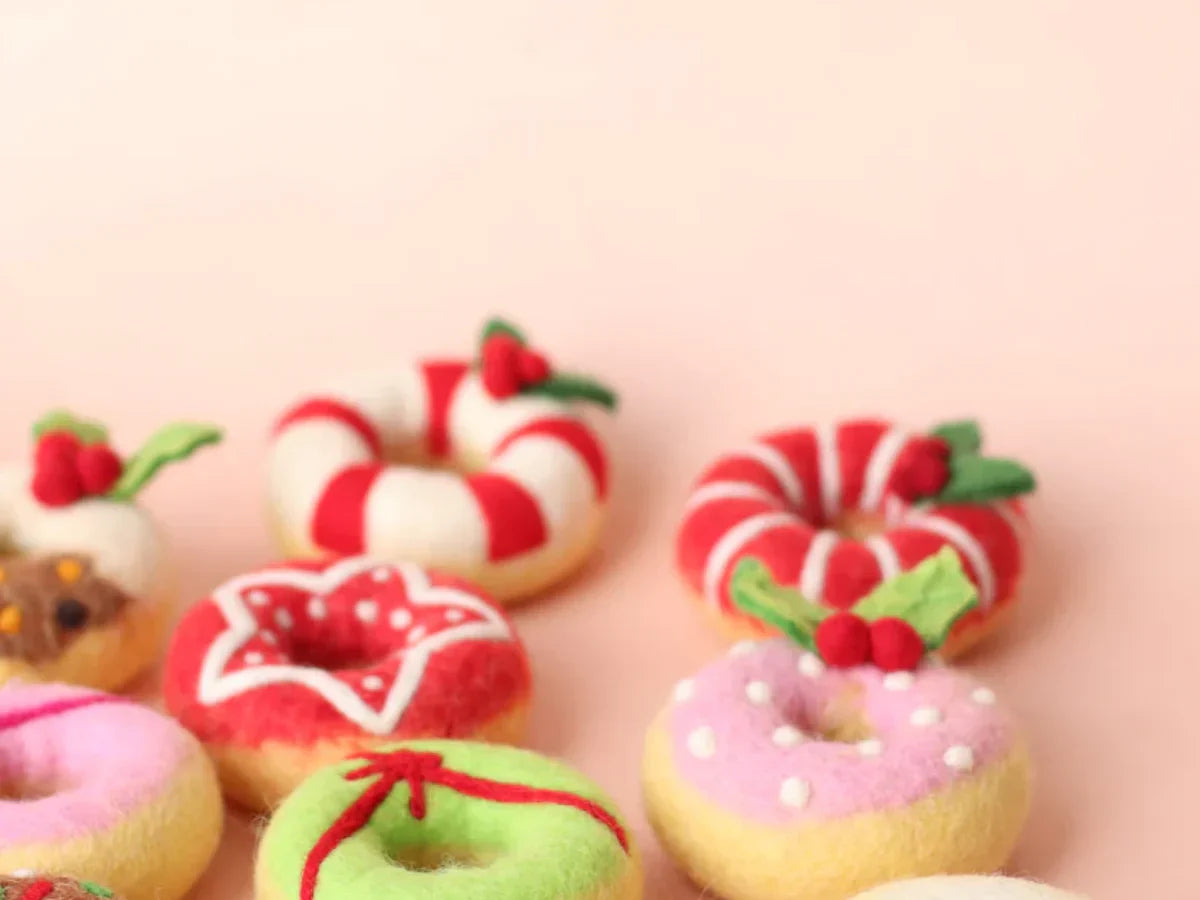 Pink Snow Donut | Juni Moon