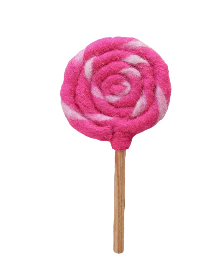 Hot Pink / White Lollipop | Juni Moon