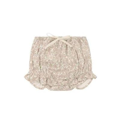 Organic Cotton Frill Bloomer - Chloe Floral Tofu | Jamie Kay