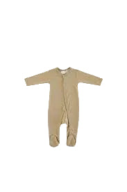 Organic Cotton Onepiece - Fern Tiny Dot | Jamie Kay