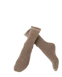 Huka Possum Merino Wool Socks - Sand | Nooan