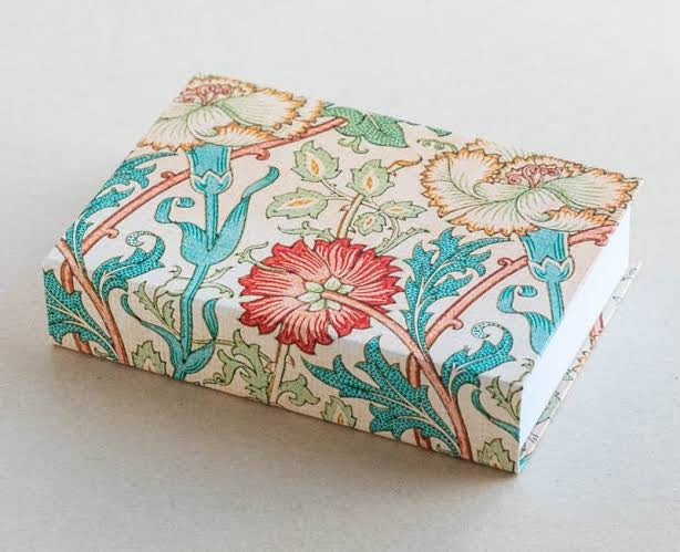 Jotter Pad – W/M Floral Pattern – Orange + Yellow | Creative Stuff
