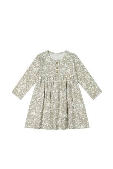 Bridget Dress - Pansy Floral Mist | Jamie Kay