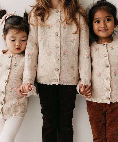Delilah Cardigan - Delilah Jacquard | Jamie Kay