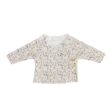 Organic Cotton Wrap Top - Summer Floral | Jamie Kay