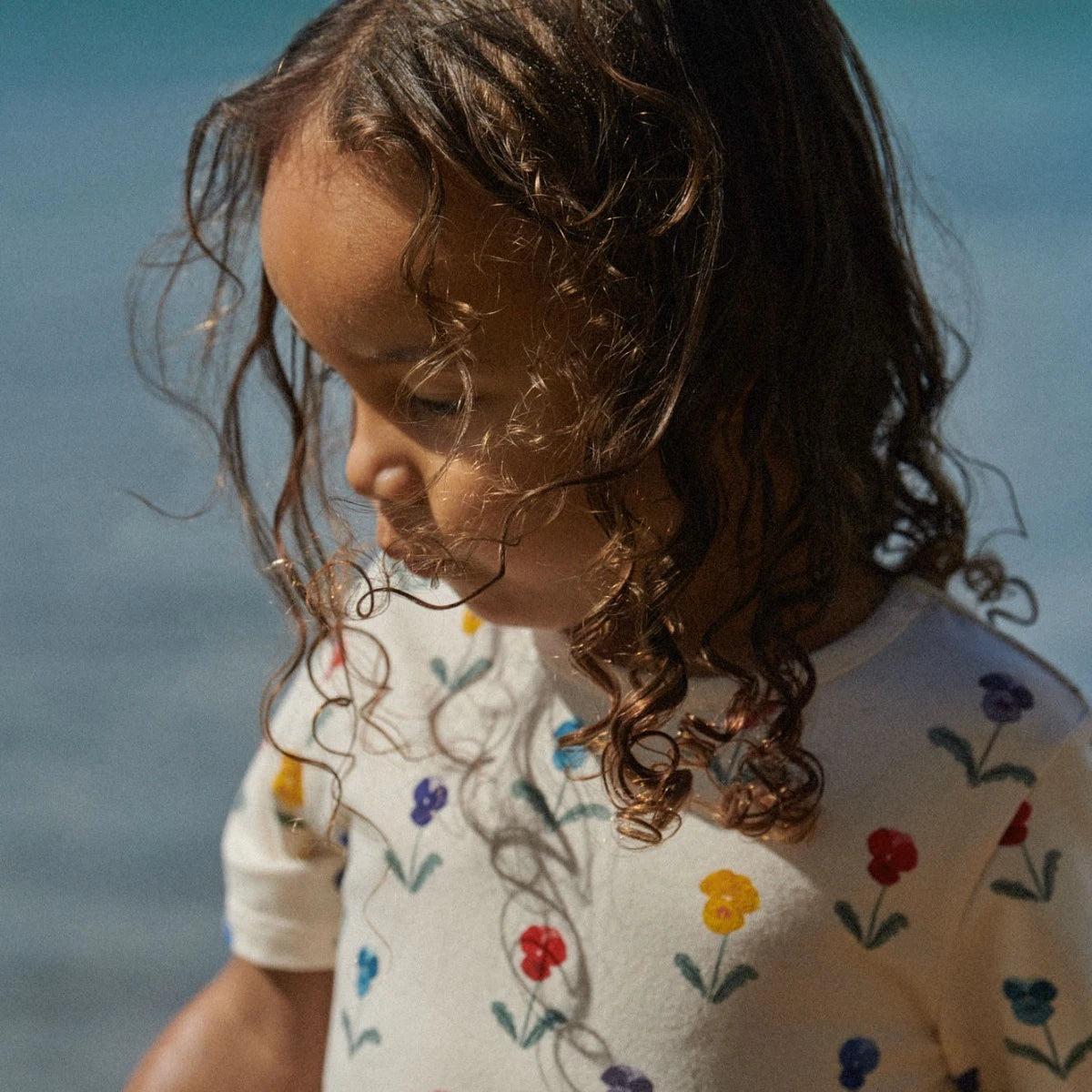 SATURDAY DRESS - Delphine Blooms Print | Nature Baby