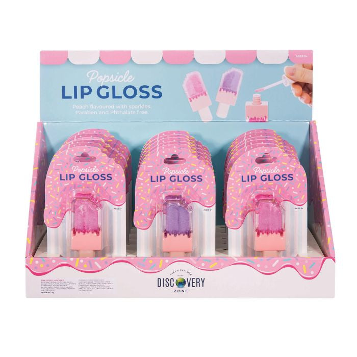 Popsicle Lip Gloss - Assorted | Discovery Zone