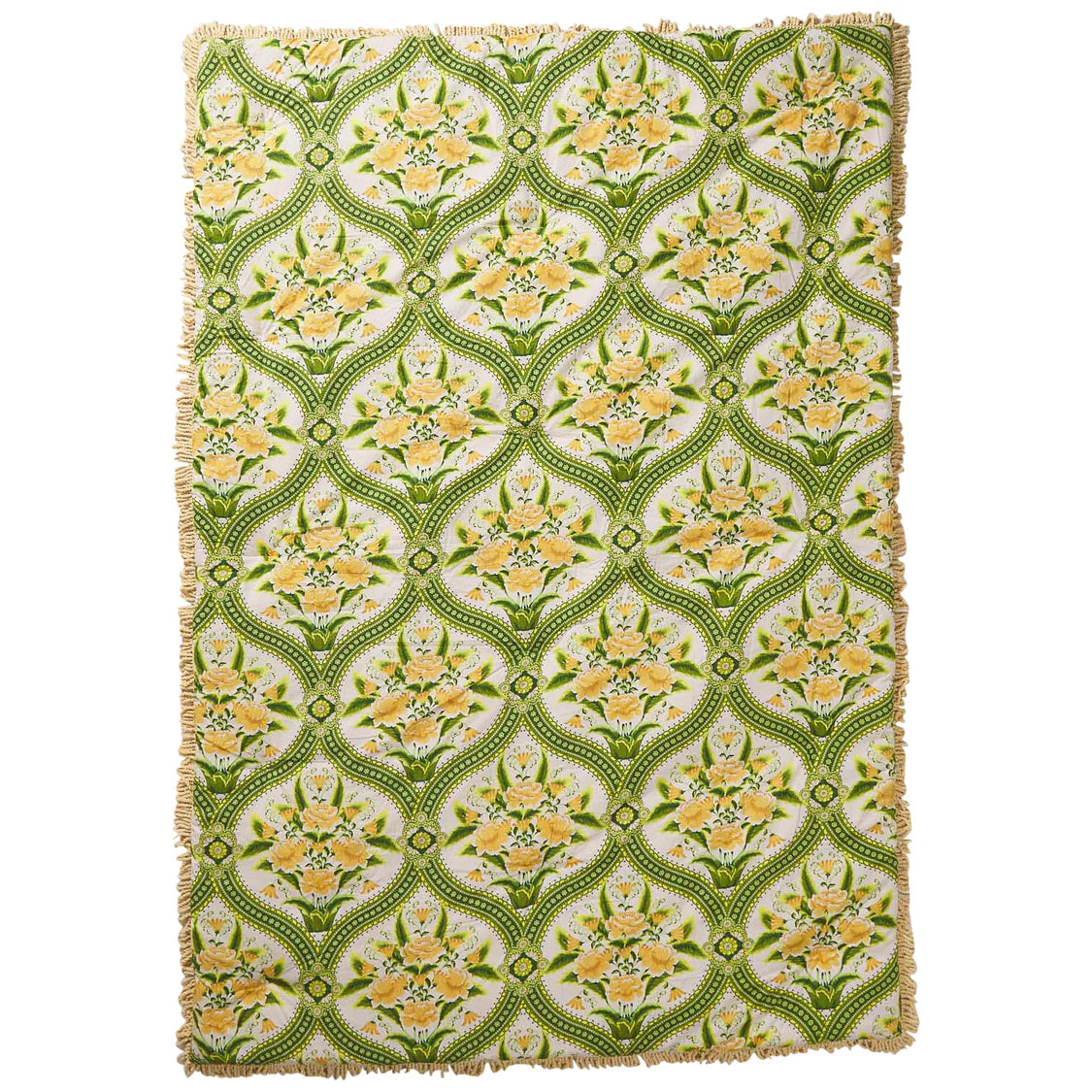 Isla Tufted Bedcover | Sage x Clare