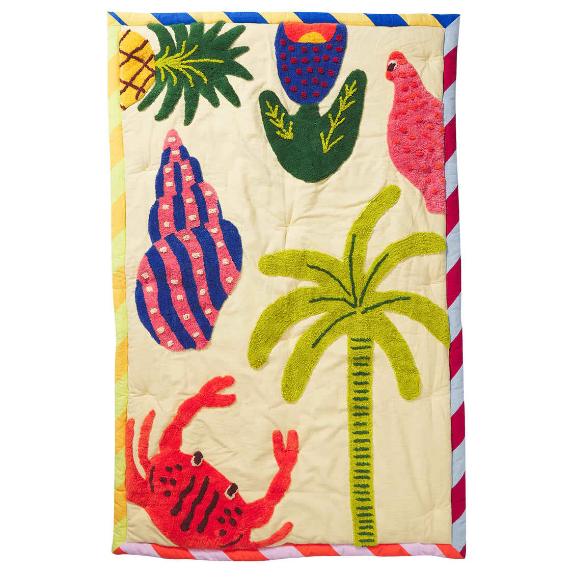 Ottilie Tufted Bedcover | Sage x Clare