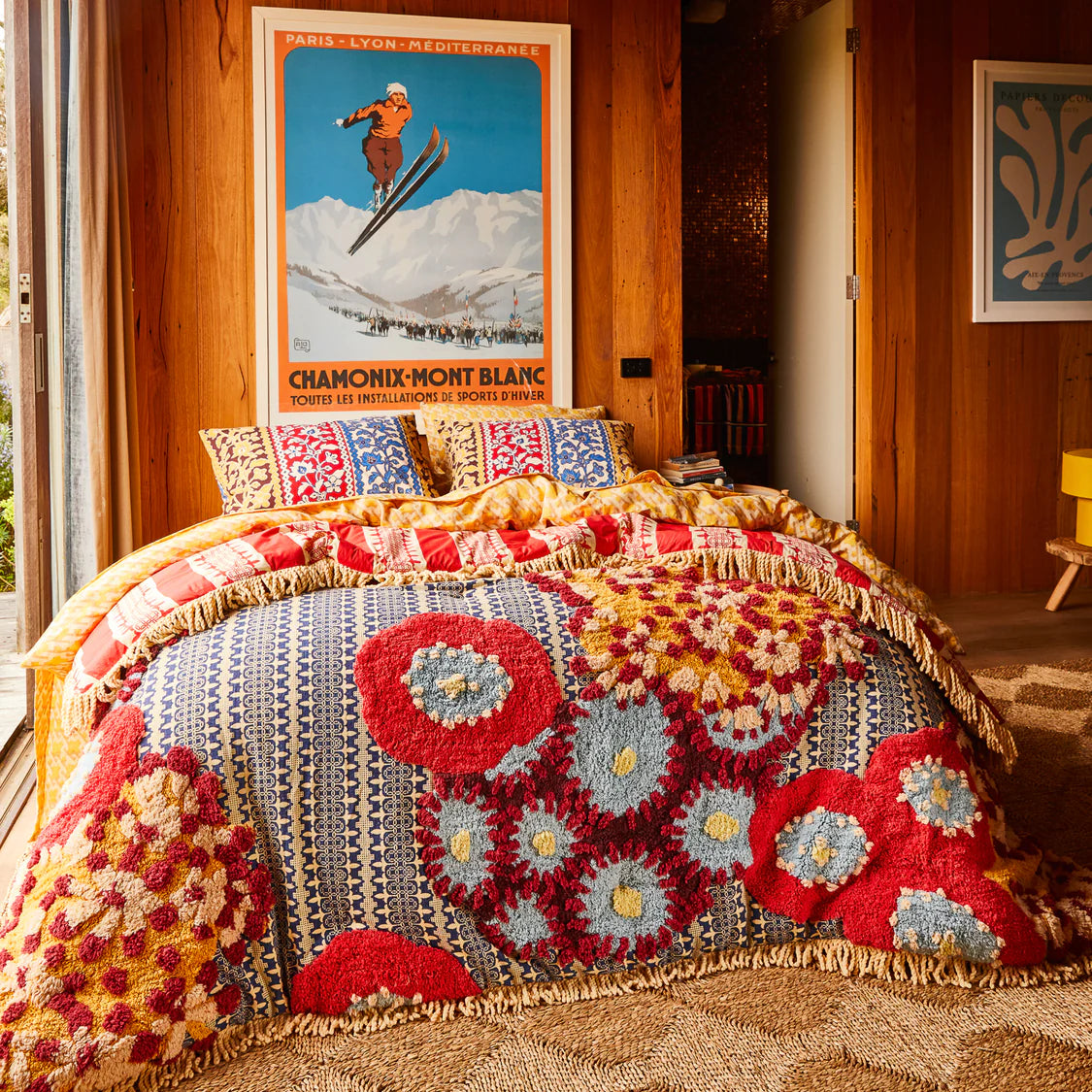 Zelie Tufted Blanket | Sage x Clare