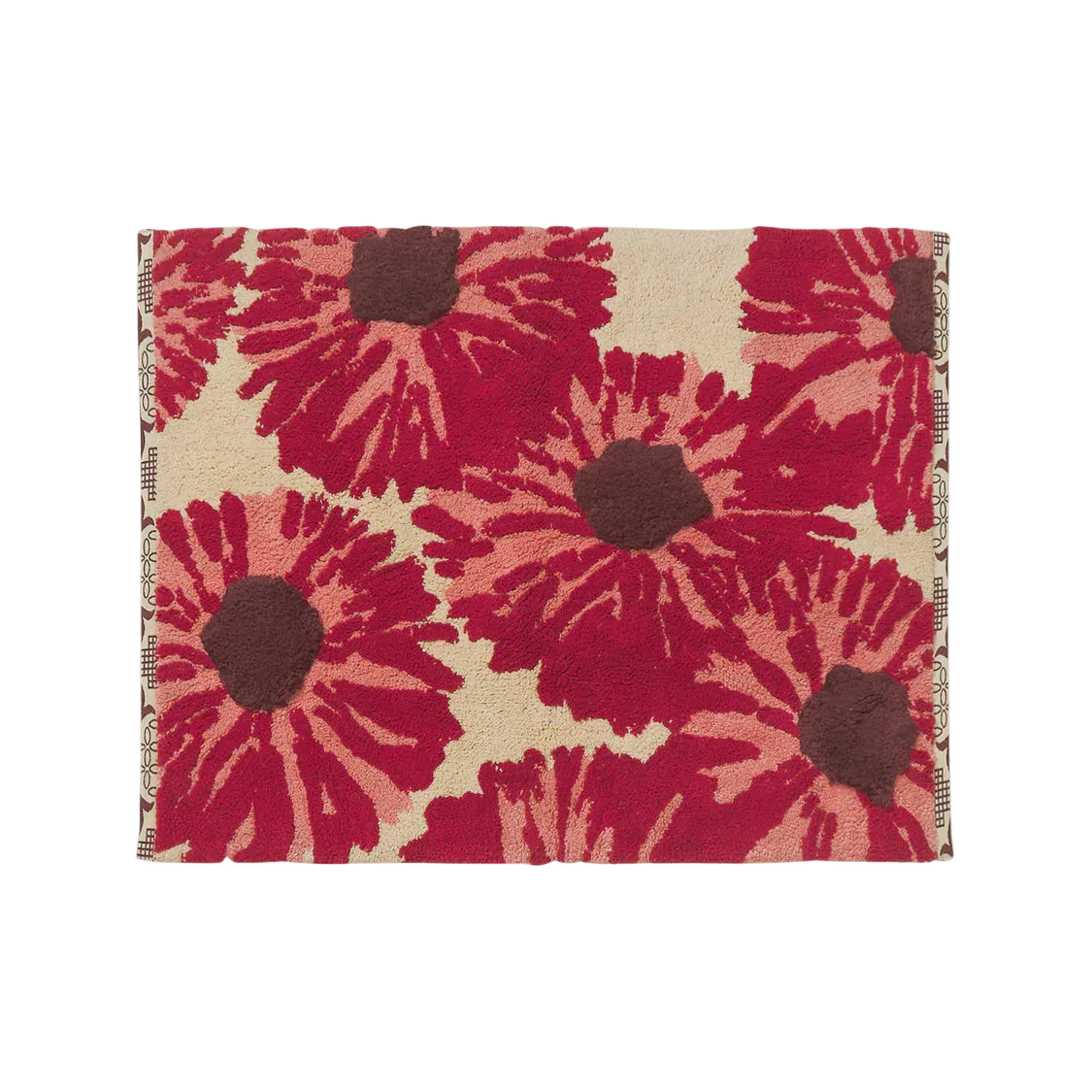 Isabella Bath Mat - Crimson | Sage x Clare