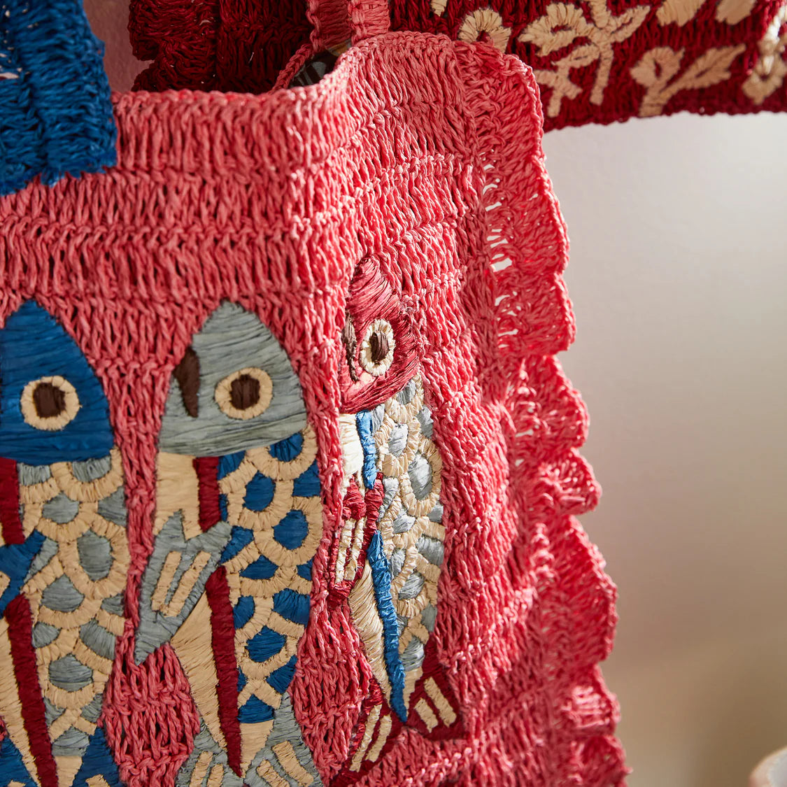 Sandria Crochet Tote Bag | Sage x Clare