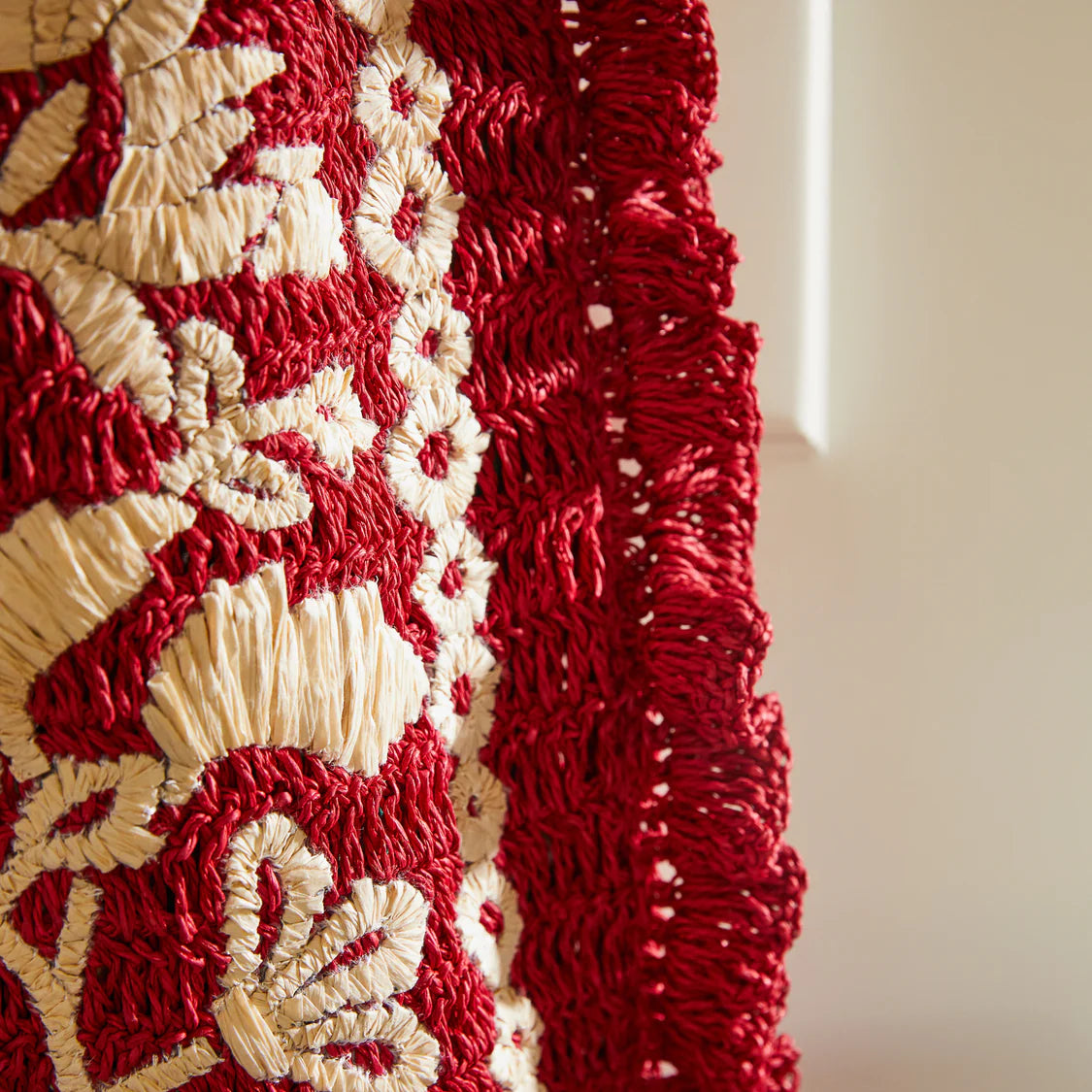 Thea Crochet Tote Bag | Sage x Clare