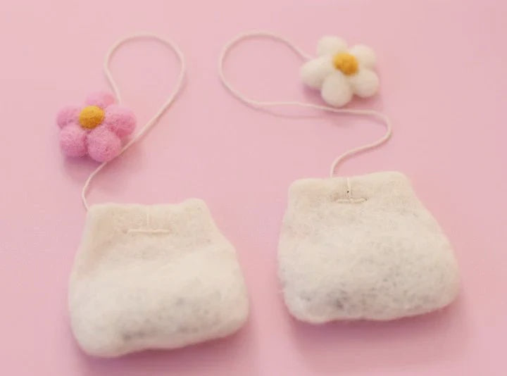 Flower Power Tea Bag Set - 2 pc | Juni Moon