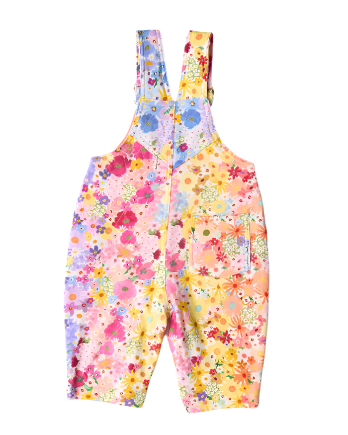 Posie Lane Organic Cotton Quilted Fleece Overalls | Kip & Co