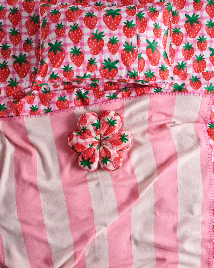 Cotton Candy Cotton Knitted Blanket | Kip & Co