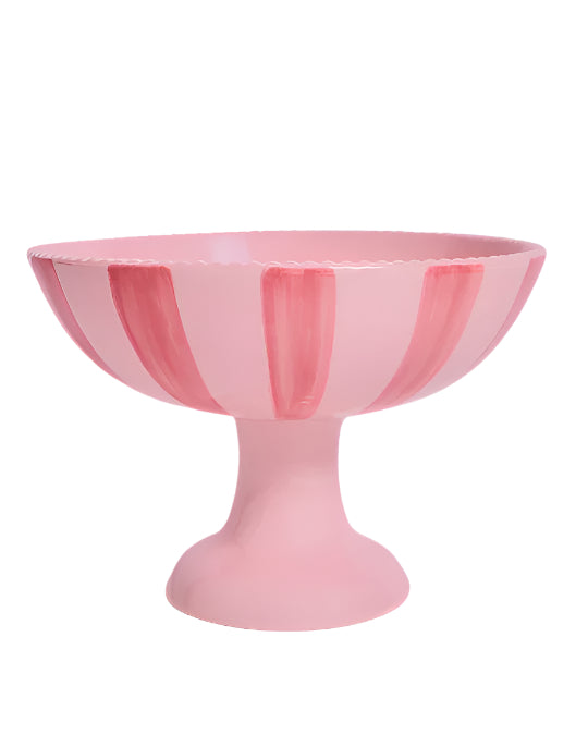 Pink Stripe Fruit Bowl One Size | Kip & Co