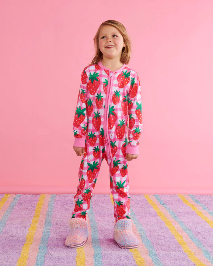 Pastel Dreams Tartan Sherpa Kids Ankle Boot | Kip & Co