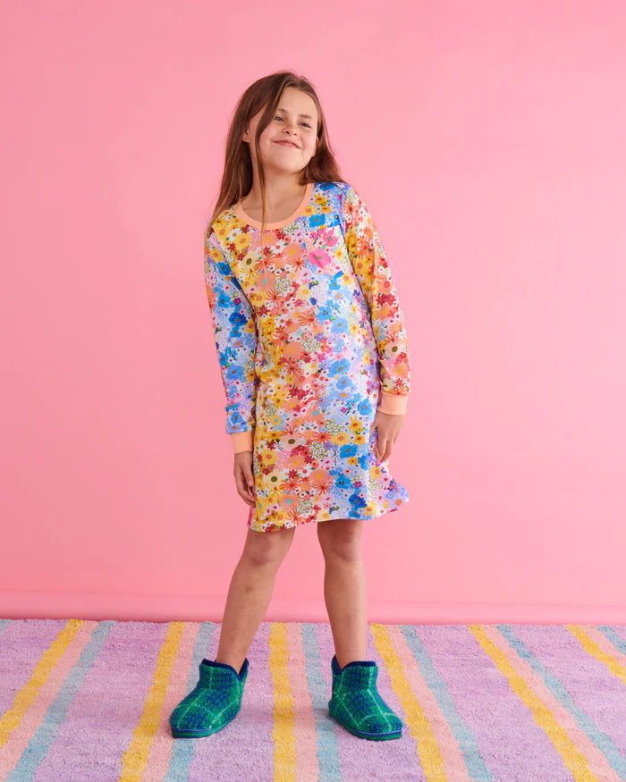 Wilderness Tartan Sherpa Kids Ankle Boot | Kip & Co