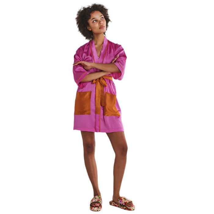 Flirty Satin Robe | Kip & Co