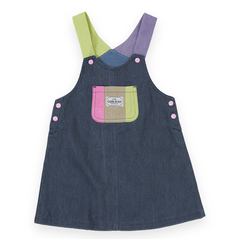 Colour Pop Pinafore Dress | Goldie + Ace