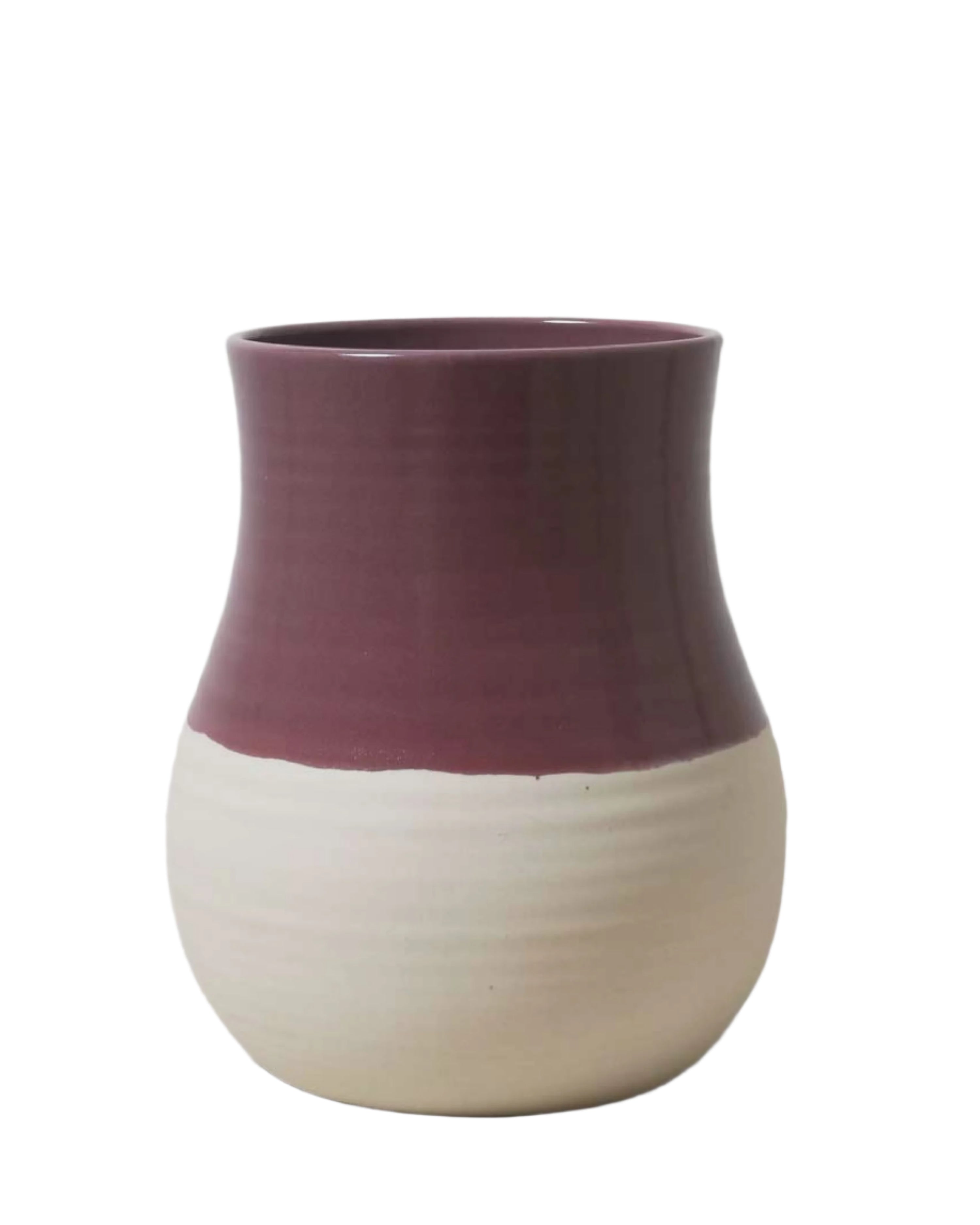 Large BOTANICA VASE/SWATCH-PLUM | Robert Gordon