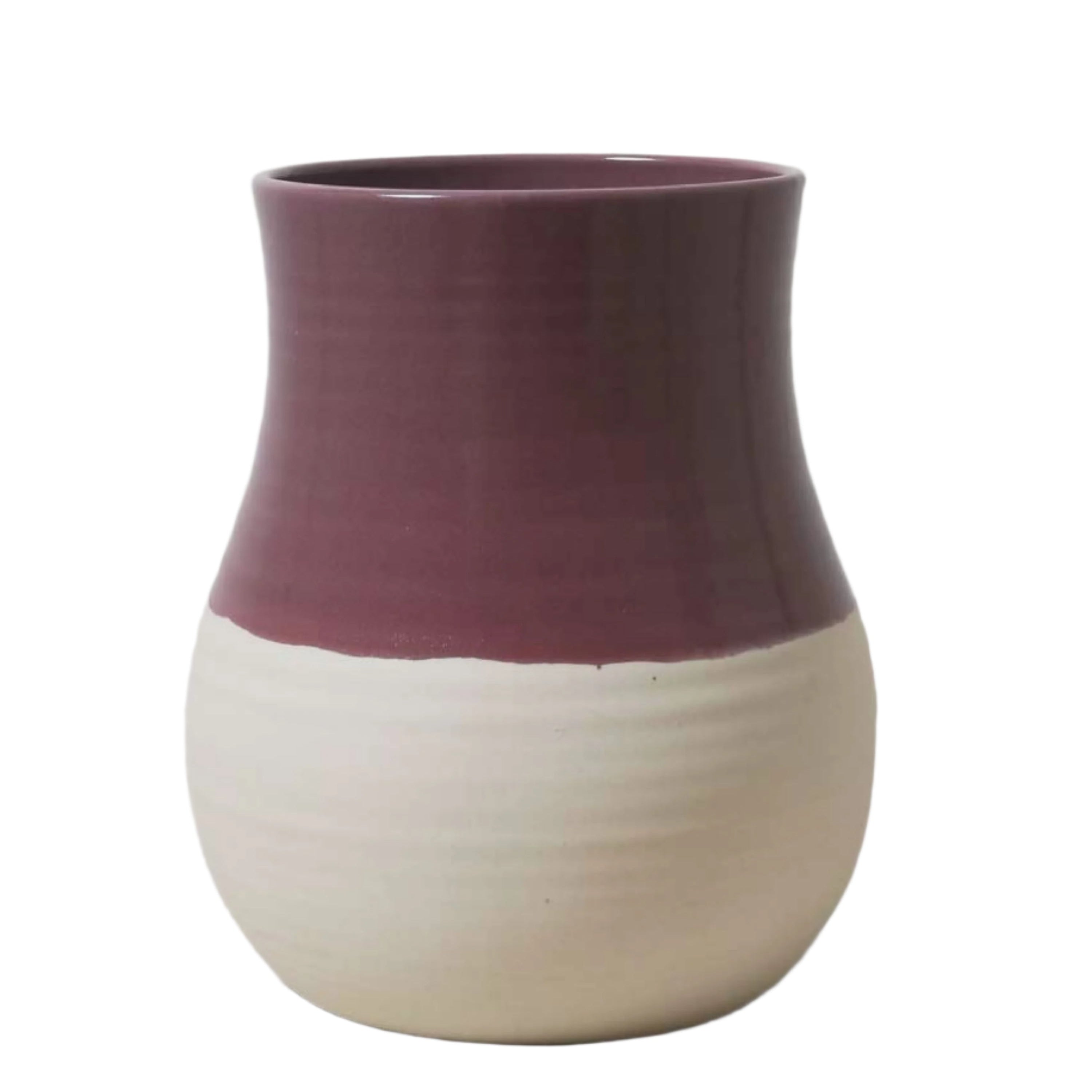 Large BOTANICA VASE/SWATCH-PLUM | Robert Gordon
