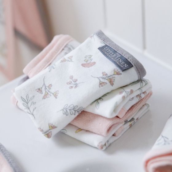 Towelling Washer 6pk - Harvest Bunny | The Little Linen Company