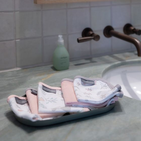 Towelling Washer 6pk - Harvest Bunny | The Little Linen Company