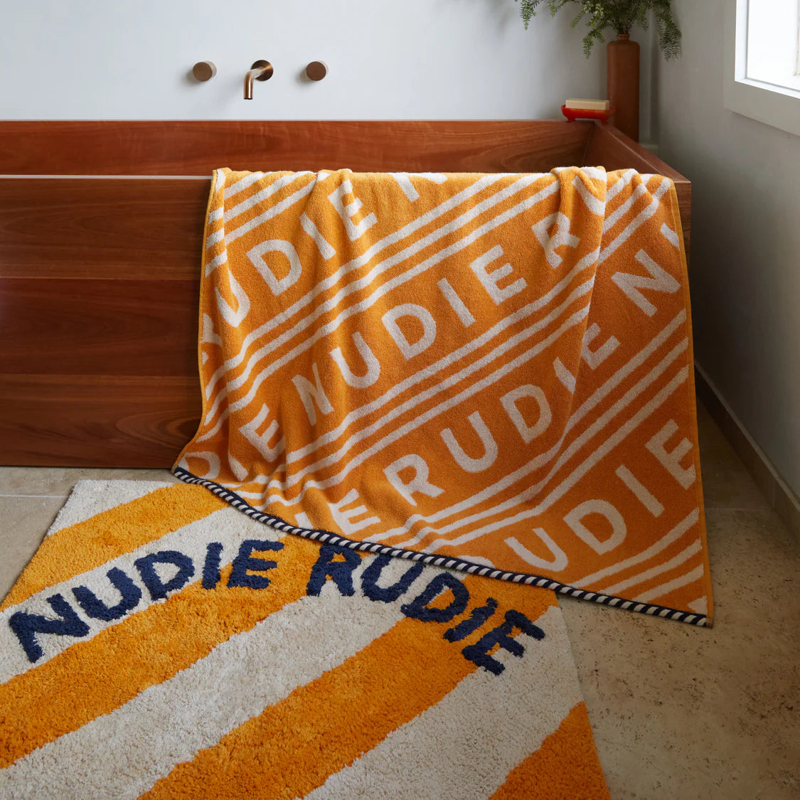 Campania Nudie Bath Mat - Marigold | Sage x Clare