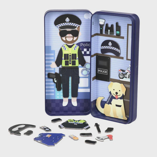 Magnetic Puzzle Box - Police Officer | MierEdu