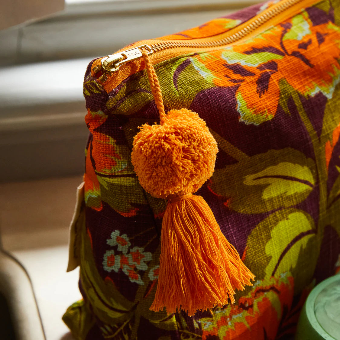Margot Cosmetic Bag | Sage x Clare
