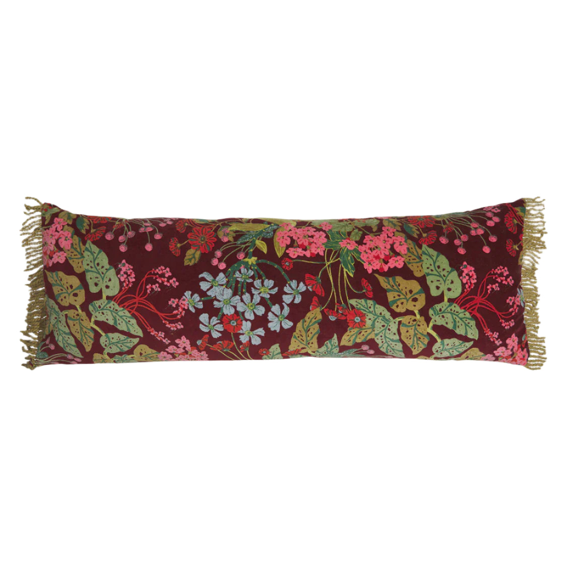 Genevieve Velvet Cushion - Feather Insert | Sage x Clare